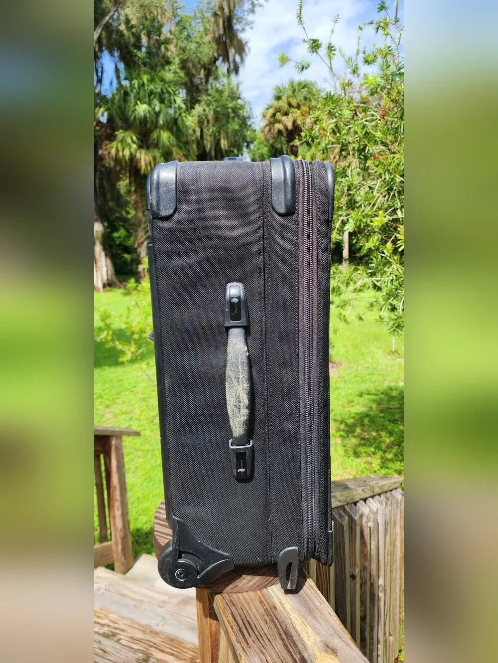 Briggs & Riley Black Rollaboard Carry-On – Slim Upright Travel Bag
